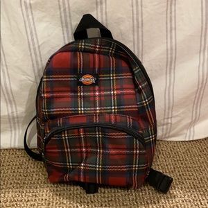 Dickies Mini Plaid Backpack